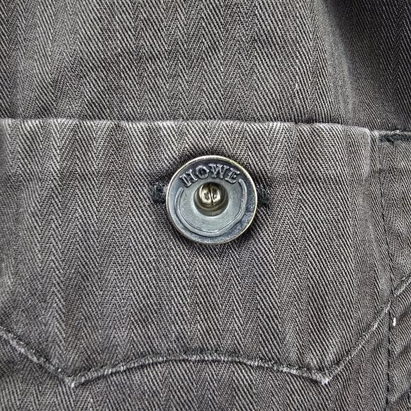 House of Howe Reconstructed Blazer Jacket Skull Lining Men's Size 42 Vtg Y2K - Picture 3 of 16